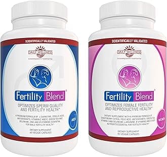 Fertility Blend Couples For Men & Women To Support Fertilization Clinically Validated Supplement