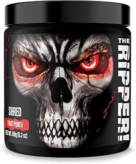 The Ripper Fat Burner Dietary Supplement With Super Thermogenesis Fruit Punch for Men and Women (30 Srv)