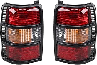Car tail light For Mitsubishi Pajero V31 V32 V33 V43 1993-1997, Rear Bumper Brake Tail Light Side Taillight Lamp