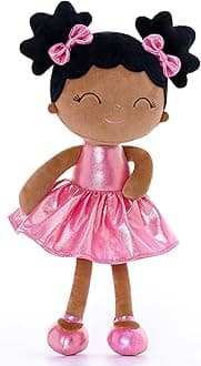 GloveleyaBaby Girl Gifts Baby Dolls Soft Doll Curvy Illusion Girl Rose Red 12inches