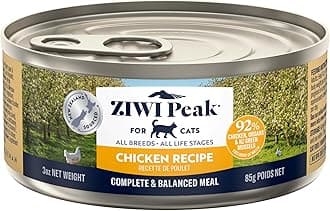 Peak Wet Cat Food – All Natural, High Protein, Grain Free, Limited Ingredient, with Superfoods (Chicken, Case of 24, 3oz Cans)