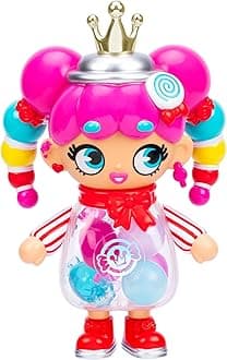 XOX Kweenie Deluxe Kween Of Suga 11-Inches, Large Collectible Figurine & Quirky Kweens Collectible Doll Toys Series Includes Display Case, Toy Gift, Cake Topper, Display Toy, Home Décor