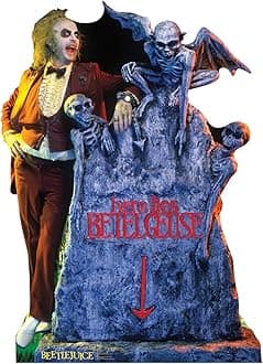 Beetlejuice - Here Lies Betelgeuse Life Size Cardboard Cutout Standup - Beetlejuice (1988 Film)
