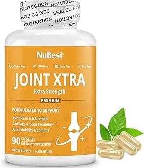 Joint Xtra - Joint Support Supplement | Joint Health Formula with Triple Joint Strength - Glucosamine, Chondroitin, Turmeric, MSM | 1 Month Supply