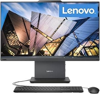 Lenovo ThinkCentre AIO 24" FHD IPS All-in-One Computer, 13th Gen Intel Proces...