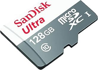 SanDisk 128GB Ultra Upto 100MB/s UHS-I Class 10 microSDXC Card-SDSQUNS-128G-GN6MN