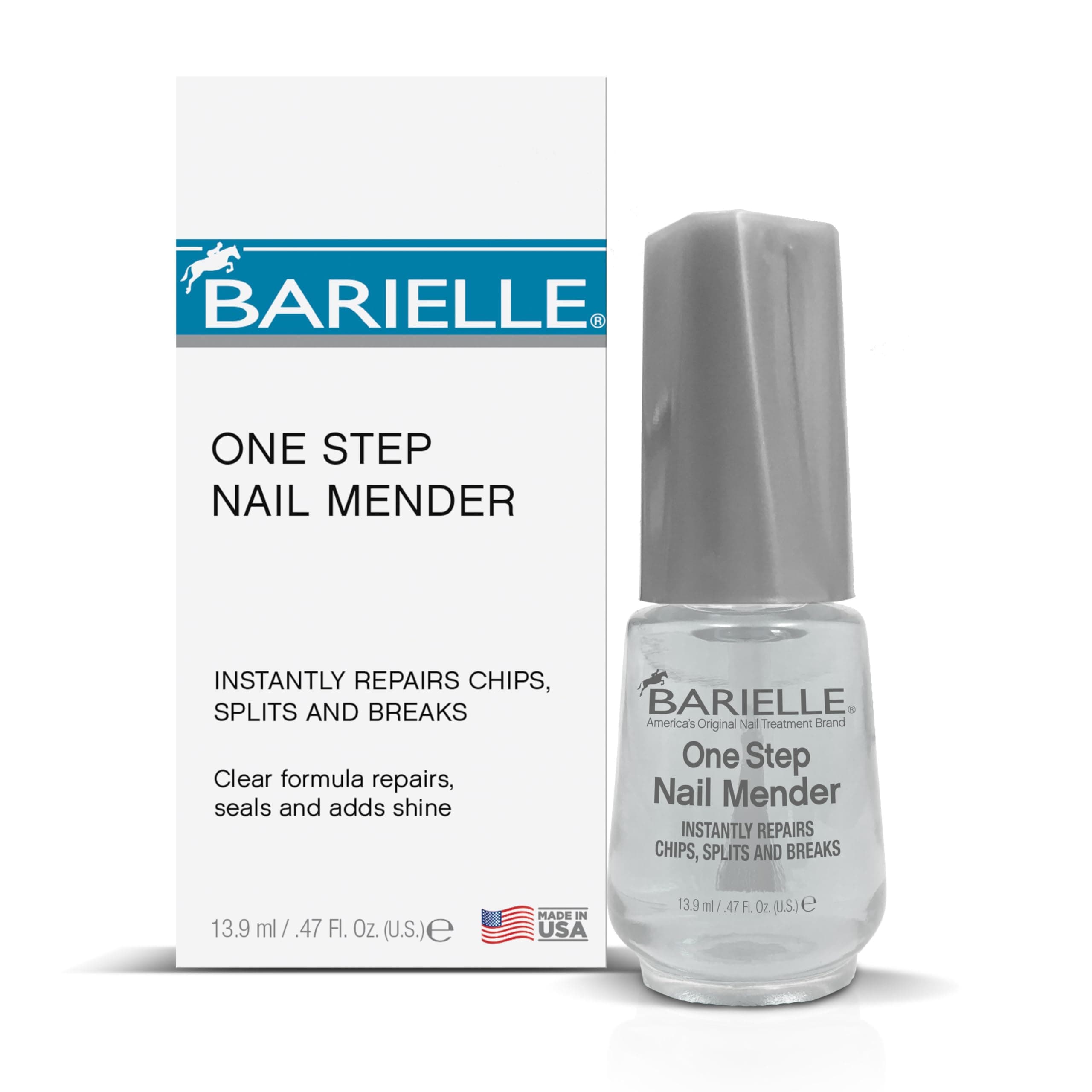 One Step Nail Mender .47 oz. - Repairs Split, Chipped and Damaged Nails Clear
