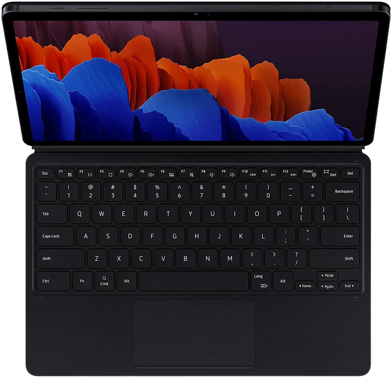 Galaxy Tab S7+ Keyboard, Black
