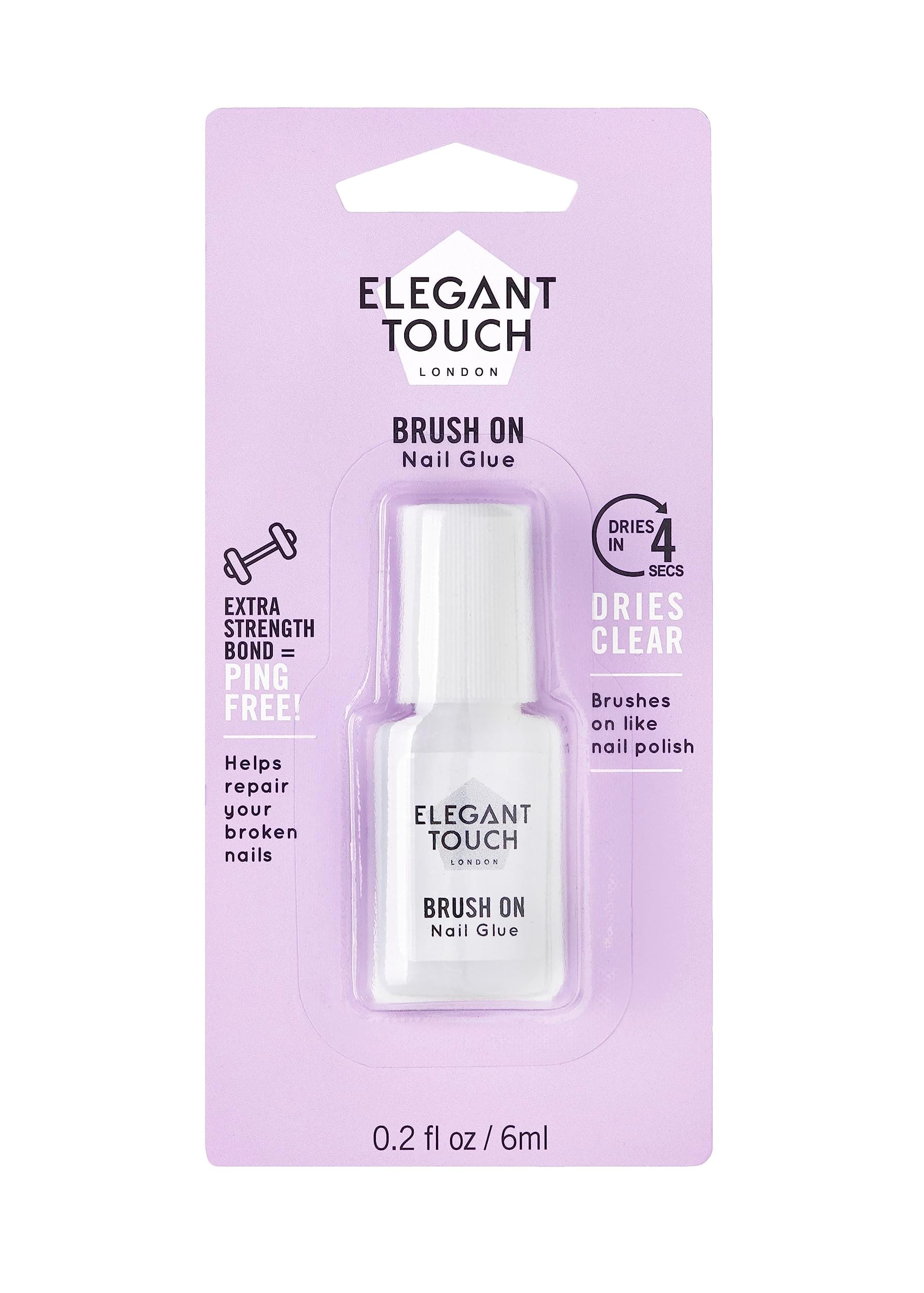 Brush On Nail Glue Clear 6ml