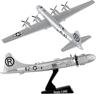 Worldwide Trading B-29 Superfortress Enola Gay Vehicle (1:200 Scale) , White