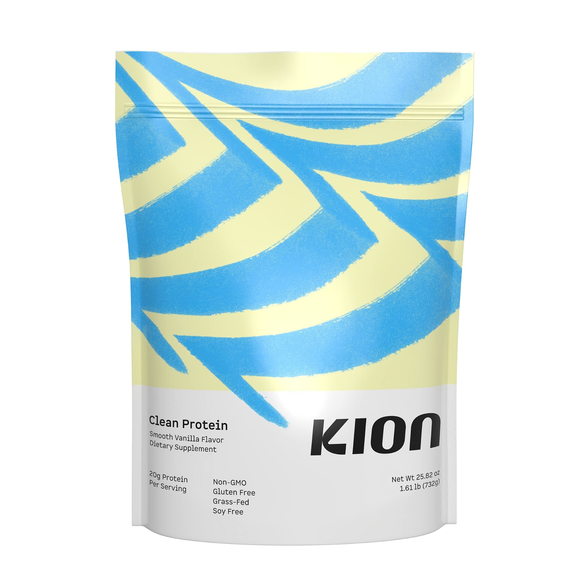 Clean Protein | Grass-Fed & Pasture-Raised Whey Isolate Protein Powder | Smooth Vanilla | 30 Servings