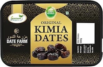 Date Farm Premium Kimia Wet Dates | Original Arabian Khajur | 100% Natural & Fresh | Soft, Juicy & Nutrient-Rich | Immunity Booster | No Added Sugar | Gluten-Free | 500 gram Value Pack