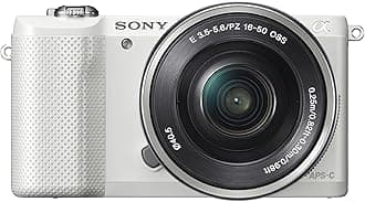 Sony Alpha a5000 20.1MP SLR Camera (White)