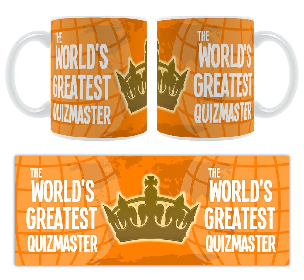 The World's Greatest Quiz Master Mug