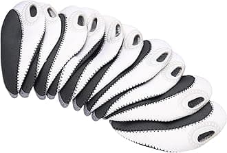 PATIKIL Golf Club Iron Head Covers, Visible Window Waterproof Protection Sleeves for Outdoor Sport