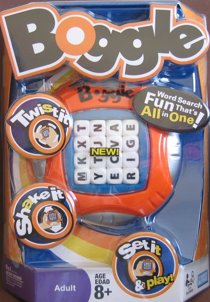Hasbro Boggle Word Search Game w Electronic Timer (2008)