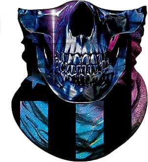 Skull Face Mask for Dust Wind Sun Protection Men Women Motorcycle Riding