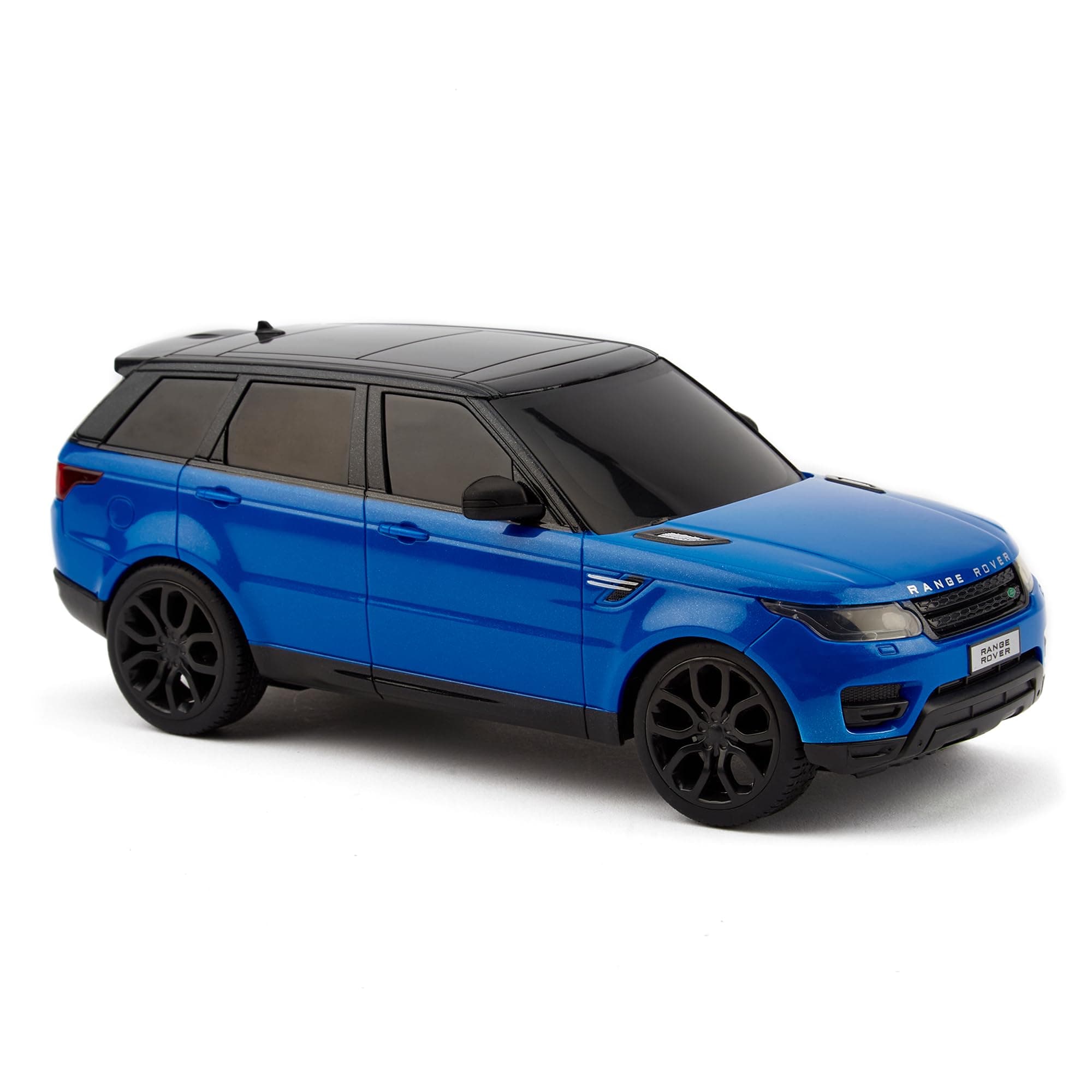 Range Rover Sport Remote Control Car 1:24 scale with Working LED Lights, Radio Controlled Supercar (Range Rover Sport Blue)