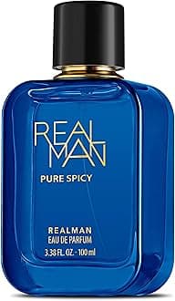 FOGG RealMan Pure Spicy Perfume, Premium Liquid Perfume for Men, Long-lasting Scent, Eau De Parfum, 100ml