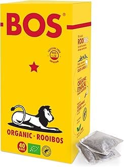– Organic Rooibos Caffeine Free Tea Bags Carton, Classic Blend in a Handy Pack, 100 g, 40 Teabags (Pack of 1)