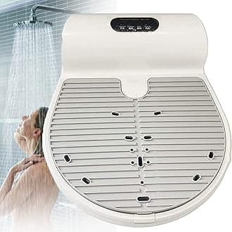 1350w Bathroom Full Body Dryer, Body Dryer Negative Ion Full Body Dryer With 2 Gears Adjustment, Quick Air Drying, Heating And Cooling, Gravity Sensing,withoutWeightScale