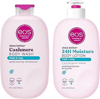 eos Shea Better Body Lotion+ Body Wash, Fresh & Cozy
