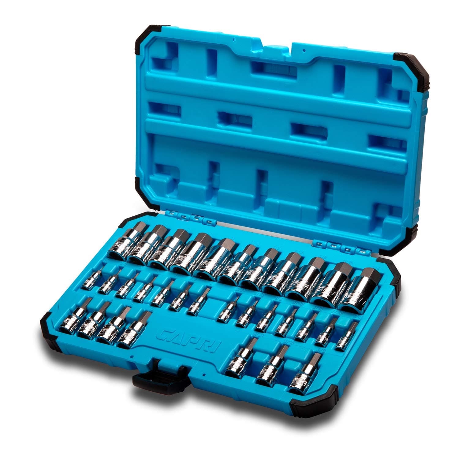 30032 Master Hex Bit Socket Set, Metric & SAE, 32-Piece