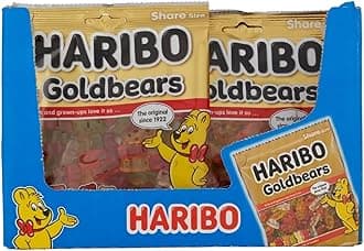 Goldbears Gummy Bear Sweets Sharing Bags Case 12 x 160g
