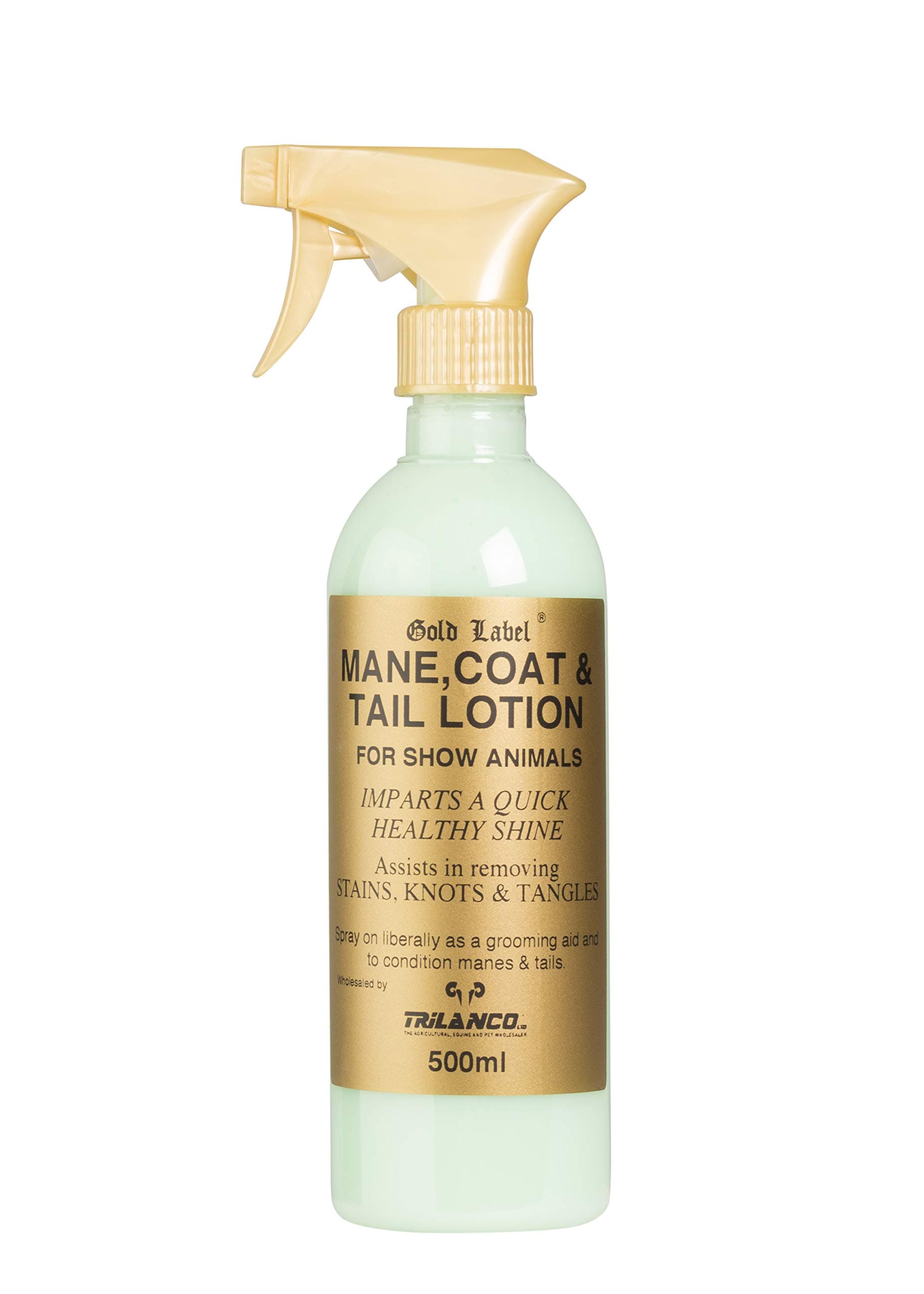 Mane Tail and Coat Lotion Spray, clear