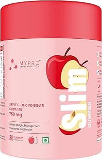 Mypro Sport NutritionPomegranate Extract with Apple Cider Vinegar & Vitamin B6& B12 Gummies Nutraceutical for Men and Women- 30 Gummies