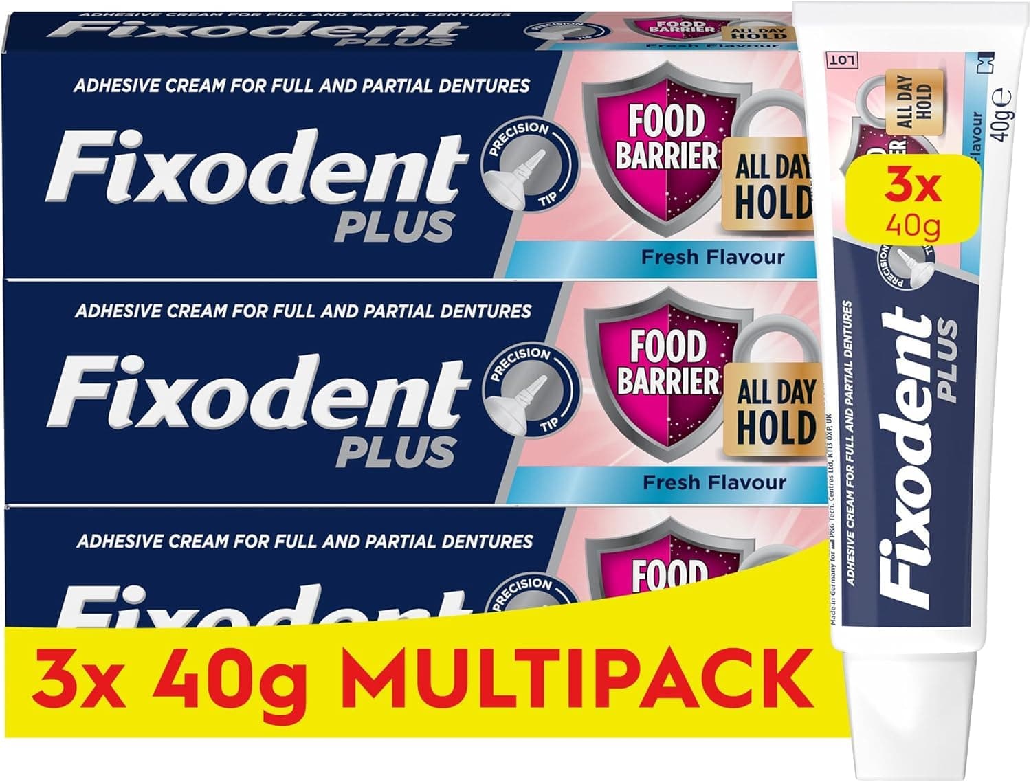 Fixodent Plus Food Barrier