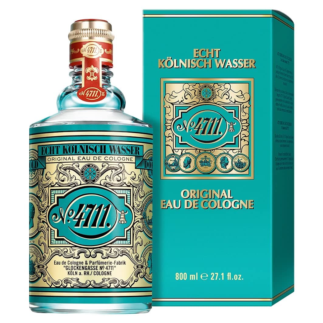 Echt Kolnisch Wasser Original Eau de Cologne for Men | Classic Citrus Fragrance | Long-Lasting Refreshing Scent | 800ml