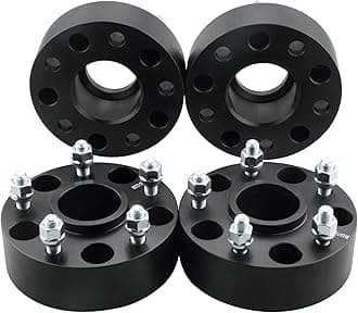 Sponsored Ad - DCVAMOUS 4PC Black 5x5 Hubcentric Wheel Spacers 2 Inch with 1/2" Studs Compatible with Jeep 5 Lug 5x127 for 2007-2018 JK Wrangler (NOT JL) | 1999-2010 WJ WK Grand Cherokee | 2006-2010 XK Commander