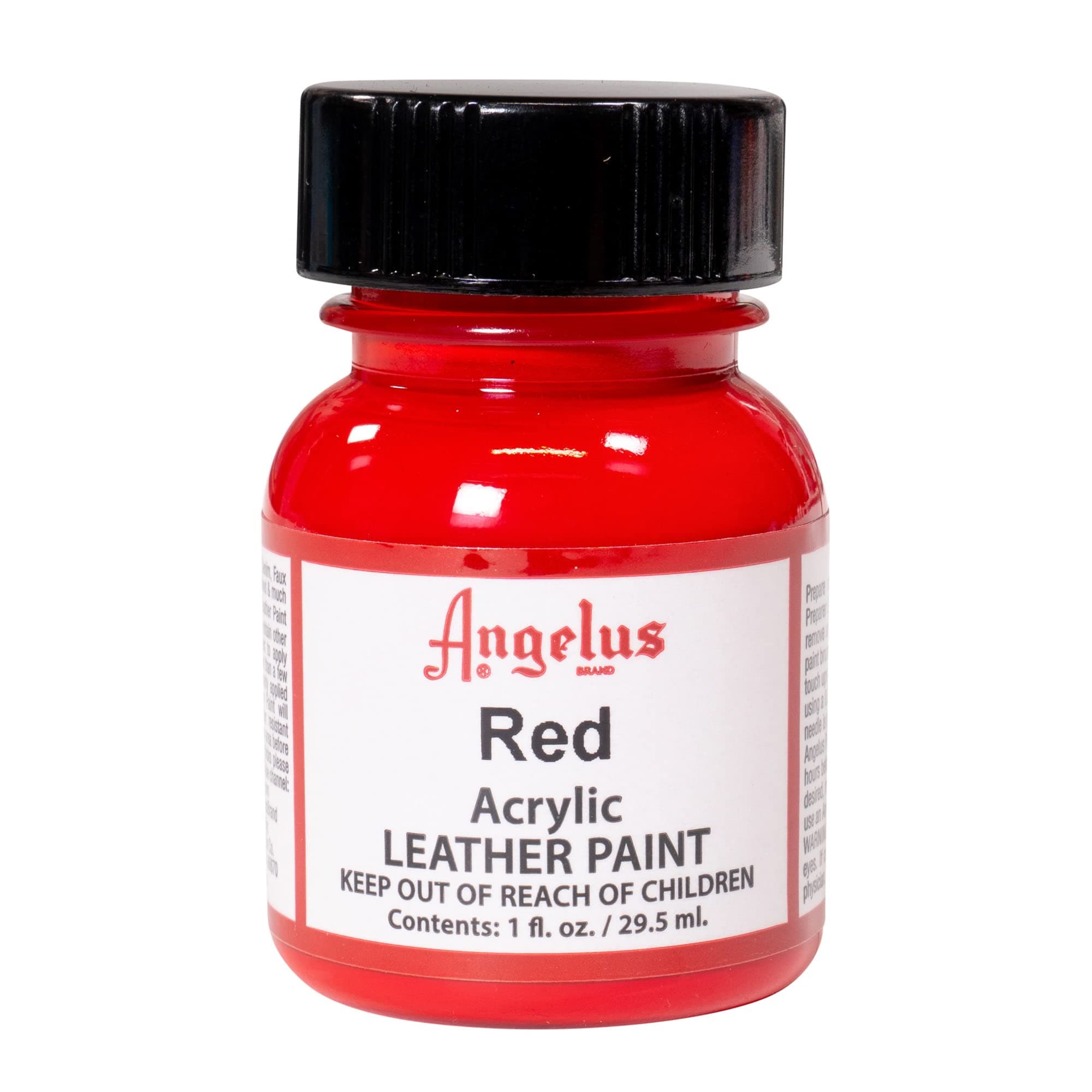 Leather Paint 1 oz Red