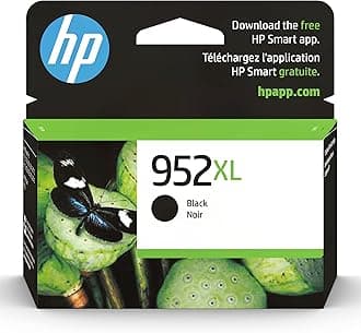 952XL Black High-Yield Ink Cartridge Printers | Works OfficeJet 8702 OfficeJet Pro 7720, 7740, 8210, 8216, 8710, 8715, 8720, 8725, 8730, 8740 | Eligible for Instant Ink | F6U19AN