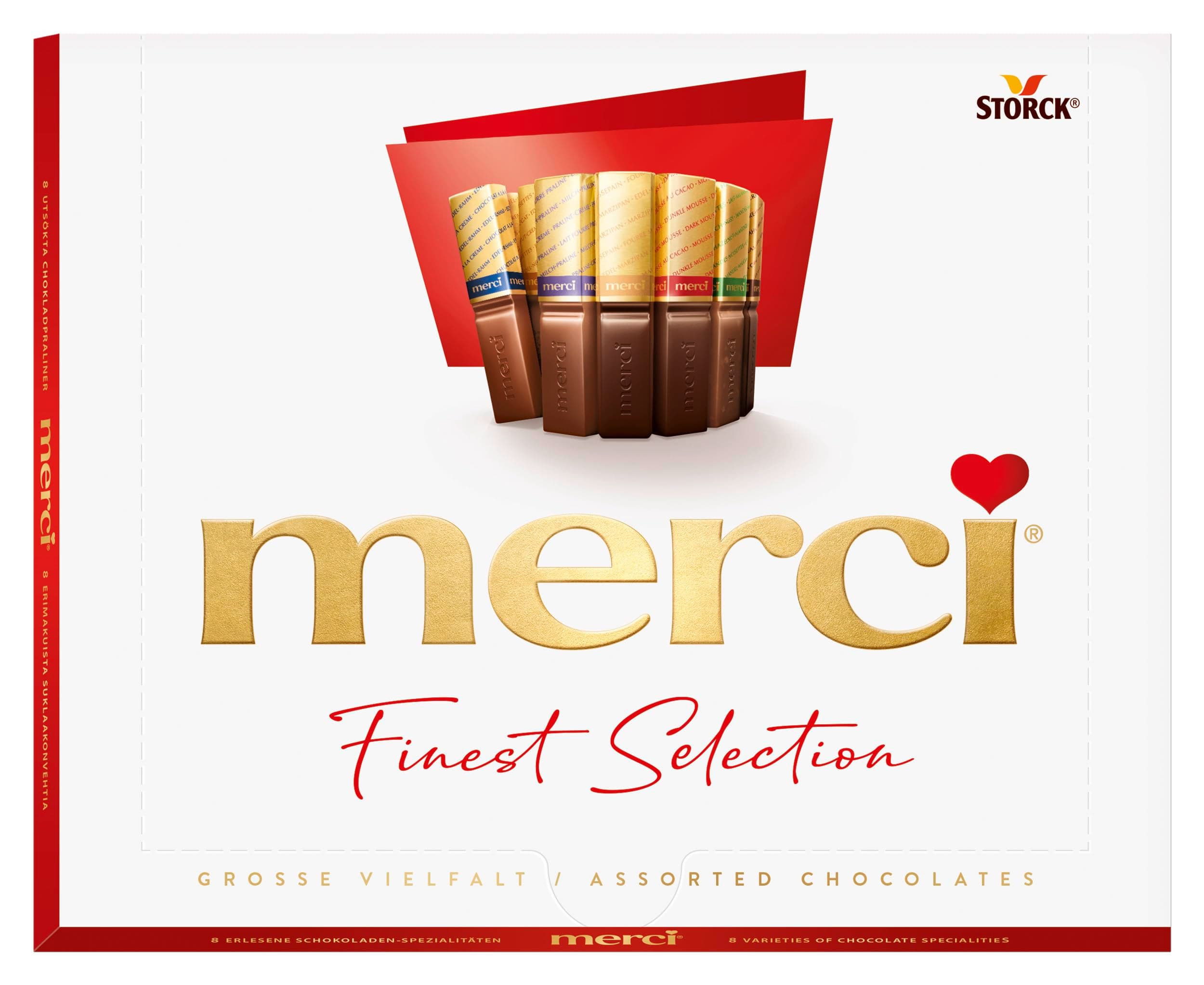Merci Assorted Chocolate Finest Selection 8 Flavors