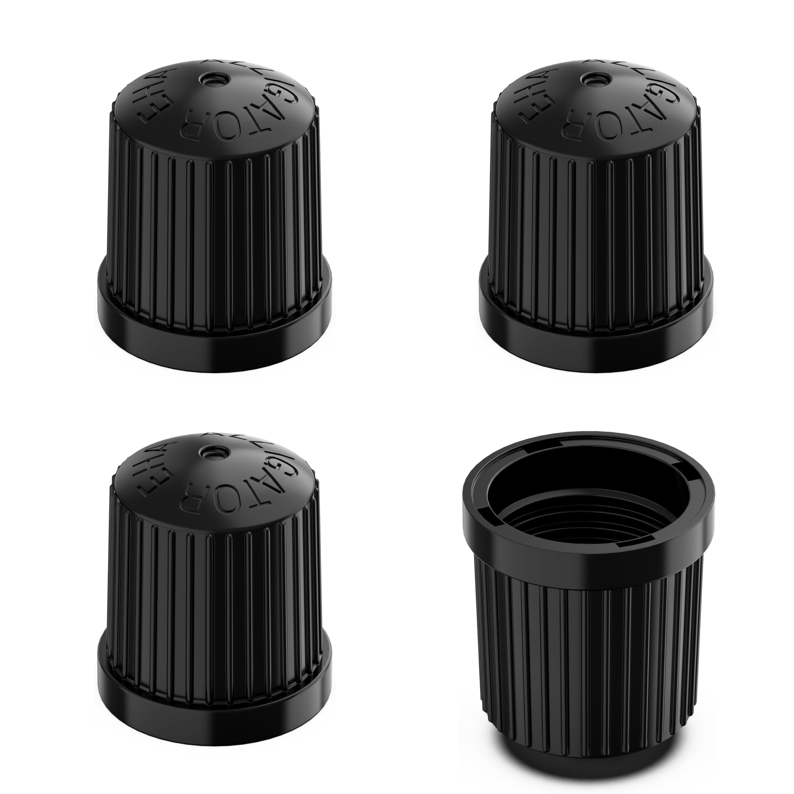 - TPMS Tire Valve Caps (4-Pack) Alligator EHA Secure Air Pressure Black Valve Stem Caps Compatible with Audi, BMW, Mercedes, Porsche, Tesla, VW & More (Made in Germany)