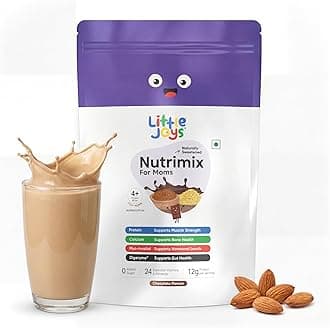 Nutrimix for Mothers 400g |12g Plant Protein | Boosts Energy, Supports Digestion, Immunity & Brain Development | Nutritionist Approved |Ragi, Bajra, Jaggery, Oats, Digestive Enzymes & Nuts | Chocolate Flavour