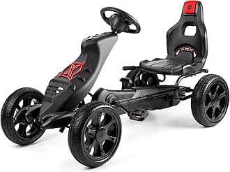 Pedal Go Kart | Venom and Viper Kids Ride-On Race Car with Gears, Handbrake and Adjustable Seat, Multiple Styles