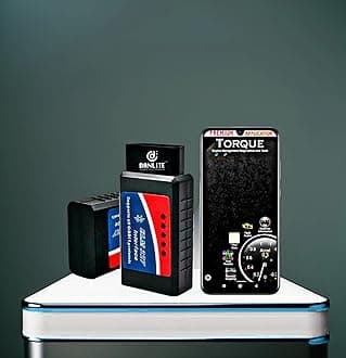 DANLITE TOOLS TECHNICIAN OBD II ELM327 Scanner Code Readers V2.1 Smart Car Vehicle Diagnostic Scanner Tool ODB2/OBDII Protocols Android (Bluetooth)