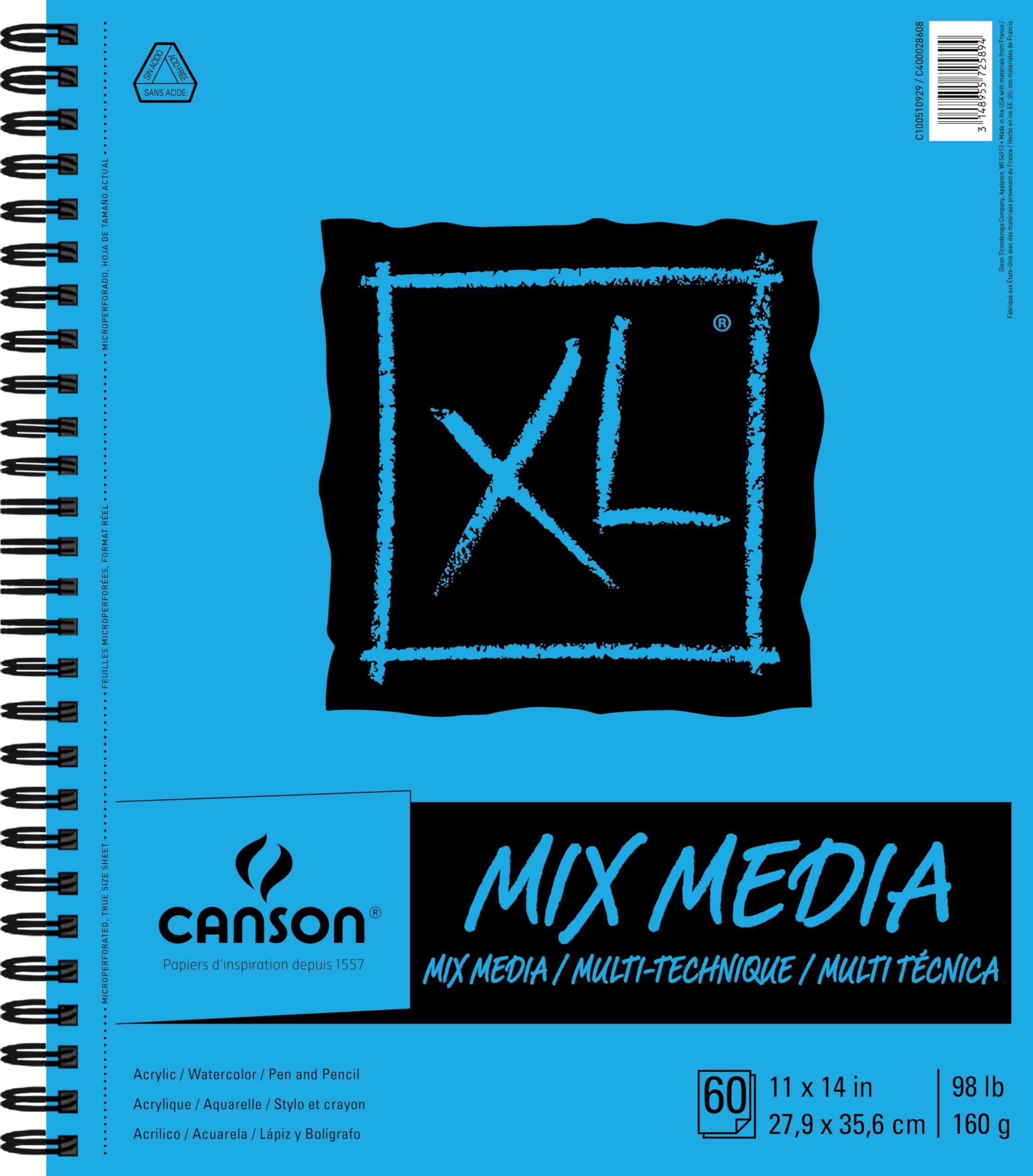 - XL Mix Media Pad 11X14