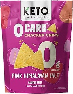Keto crackers zero, low carb no sugar (Sea Salt) delicious crackers gluten free healthy for adults and kids (3 Packs) snack Keto friendly snack from Keto Naturals