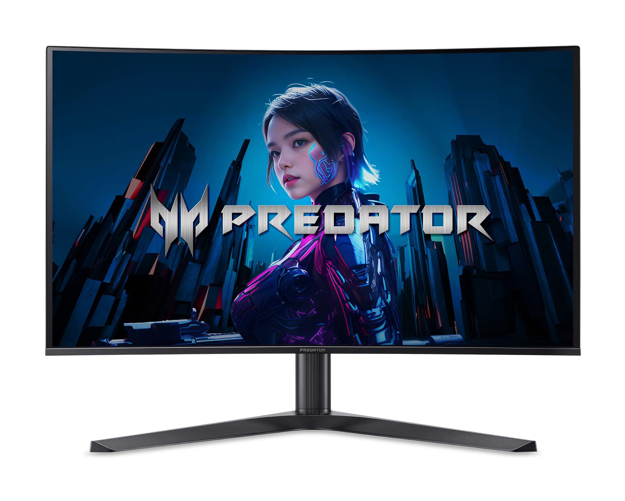 Predator X32 | 31.5" UHD 3840 x 2160 Quantum Dot OLED 1700R Curved Gaming Monitor | AMD FreeSync Premium | 240Hz | 0.03ms | 1000nits @ HDR 3% | DCI-P3 99% | USB Type-C, 2 x DP 1.4 & 2 x HDMI 2.1