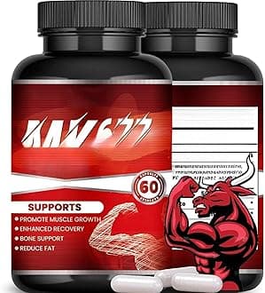 Stamina,Endurance,& Strength Booster,Post Workout Muscle,MK677,for Men & Women,1PCS,3PCS