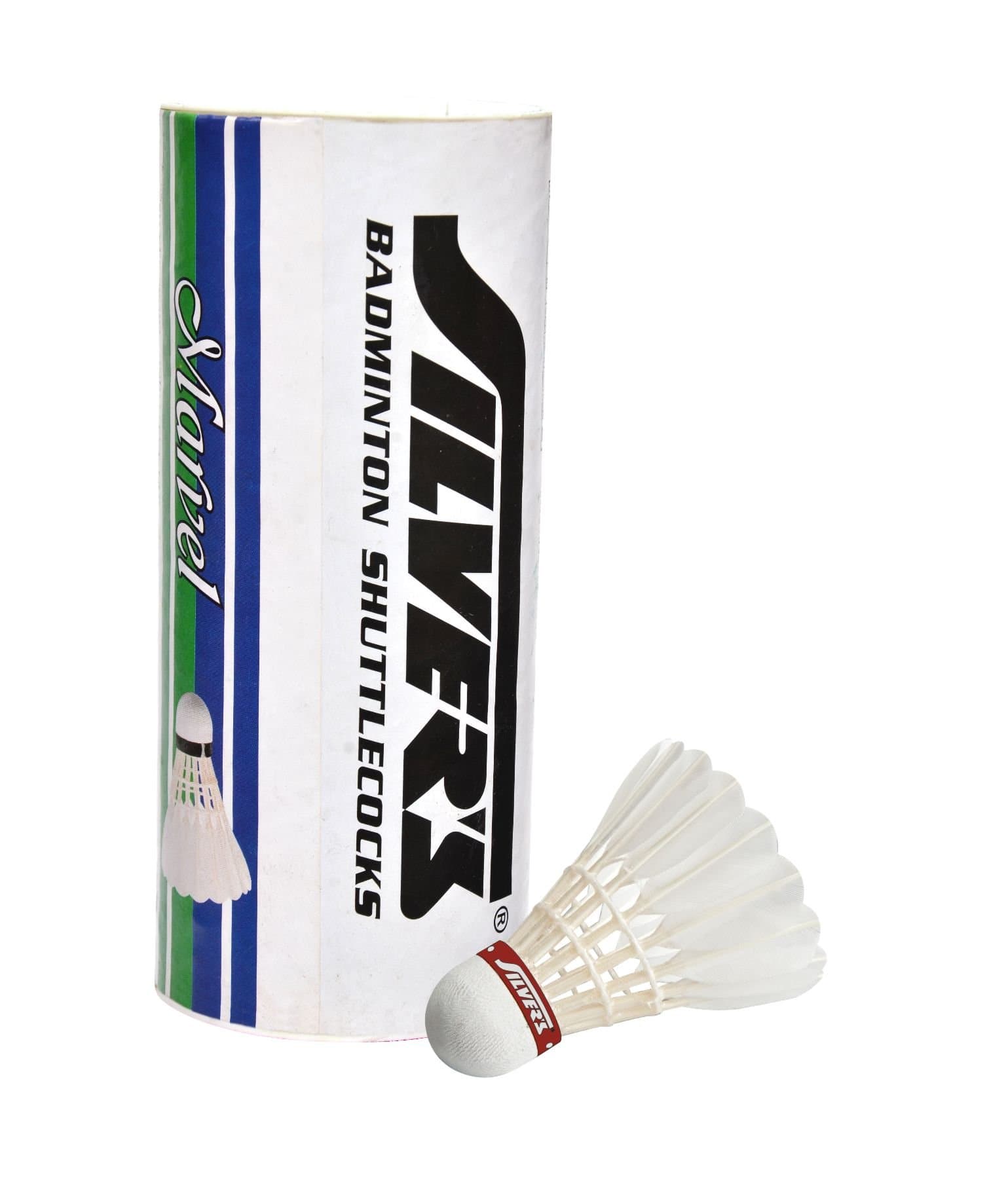 Silver's Marvel Feather Shuttlecock (White) - Pack of 3