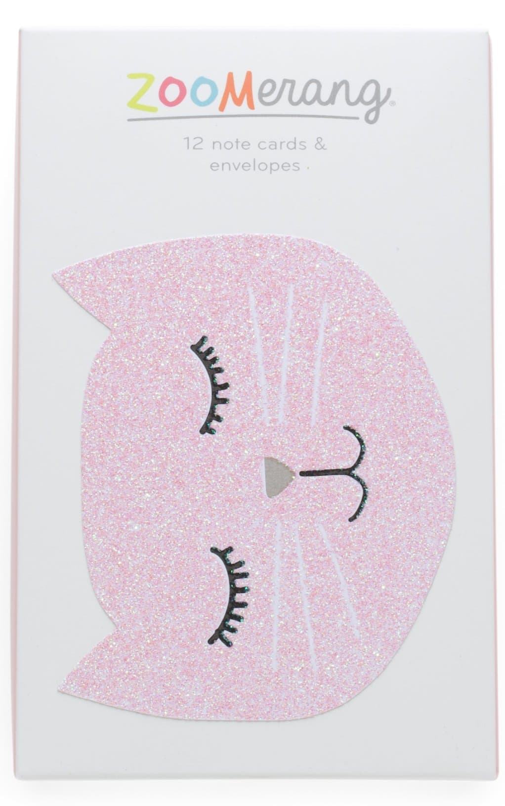 Zoomerang 12 ct Kitty Cat Note Card Set (4 ea of 3 designs)