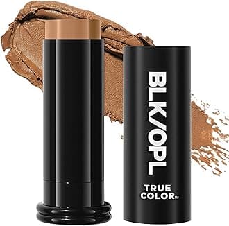 BLK/OPL Skin Perfecting Foundation Stick, SPF 15 Buildable & Blendable Face Foundation Makeup with Matte Finish - Full Coverage, Color Correcting & Sculpting - Hypoallergenic (Kalahari Sand)