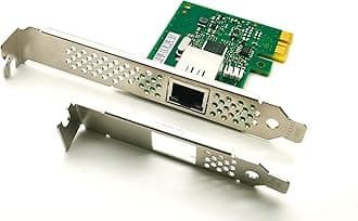 1.25Gb PCIe x1 Converged Ethernet Network Card, Single Copper RJ45 Port LAN Card Gigabit NIC with Intel I210-AT Chipset Server Support Windows Server/Windows/Linux/Vmware ESXI…