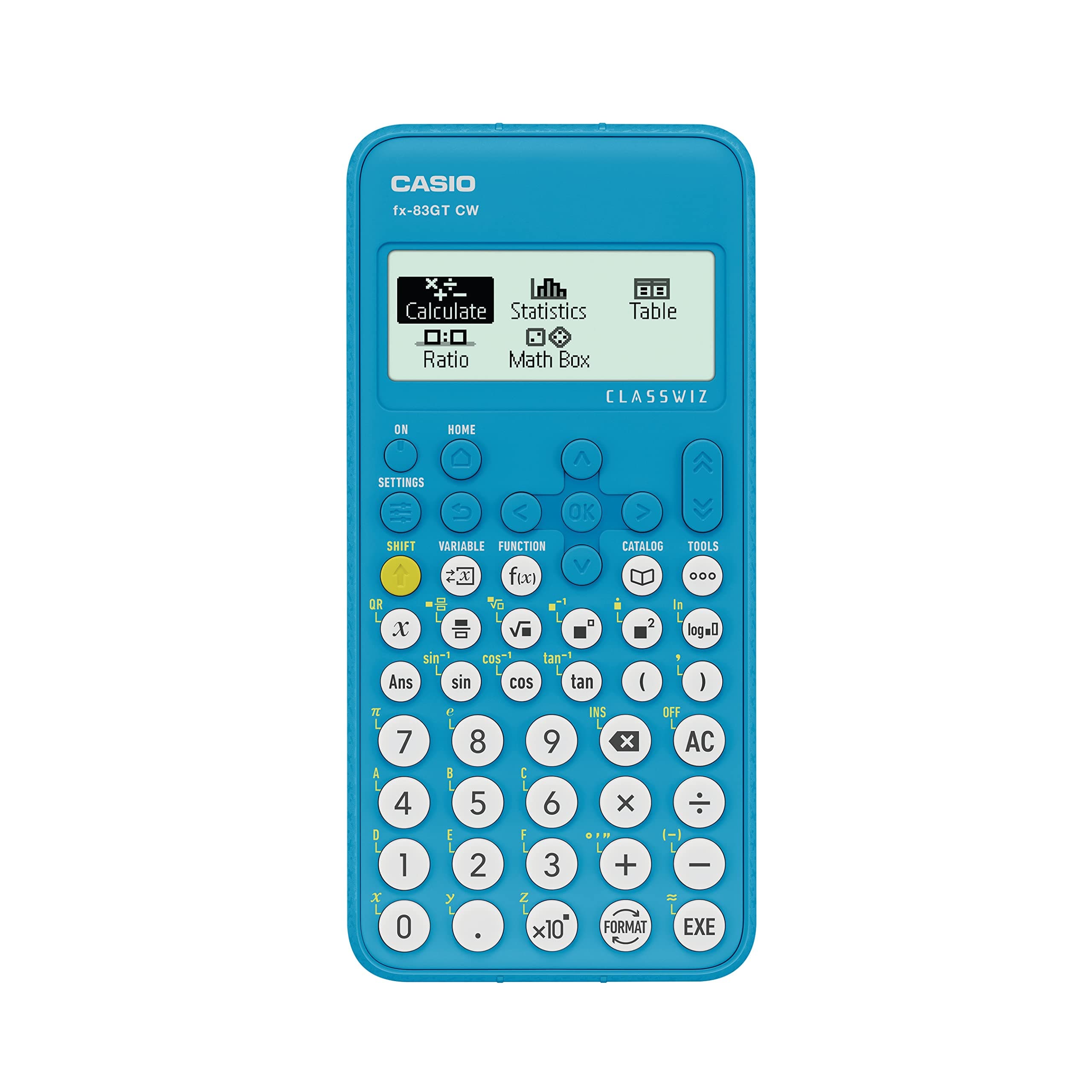 fx-83GTCW Blue Scientific Calculator