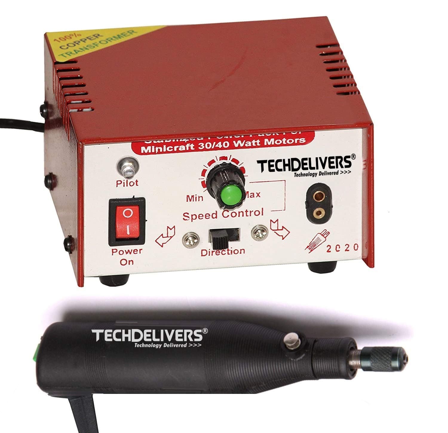 PCB Micro Mini PCB Drill Machine Collete Rotary Tool (MB140 with VARIABLE BOX Power Supply)